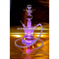 cachimba de cristal de shisha por mayor al fakher tabaco arte con LED